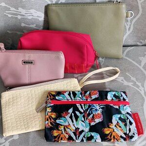 Five Piece Cosmetic Organizer Set